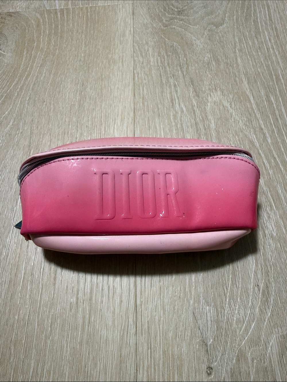 Dior Pink Gradient Cosmetic Pouch